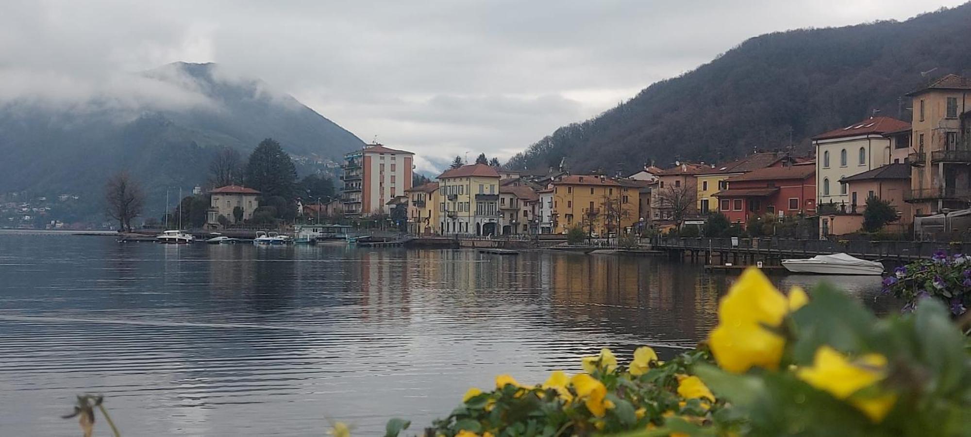 Rifugio Sul Lago Di Lugano A ปอร์โต เซเรซิโอ ภายนอก รูปภาพ