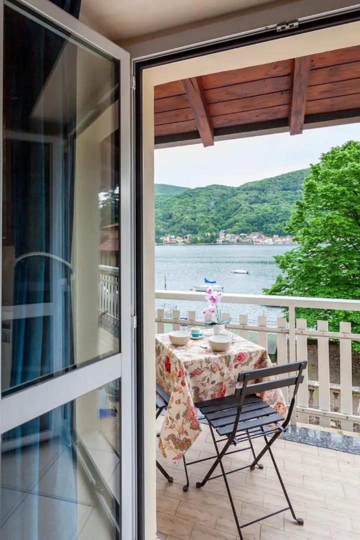 Rifugio Sul Lago Di Lugano A ปอร์โต เซเรซิโอ ภายนอก รูปภาพ